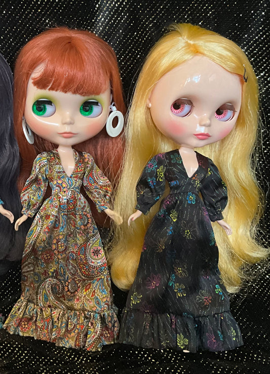 100% Silk Liberty of London Satin evening gown