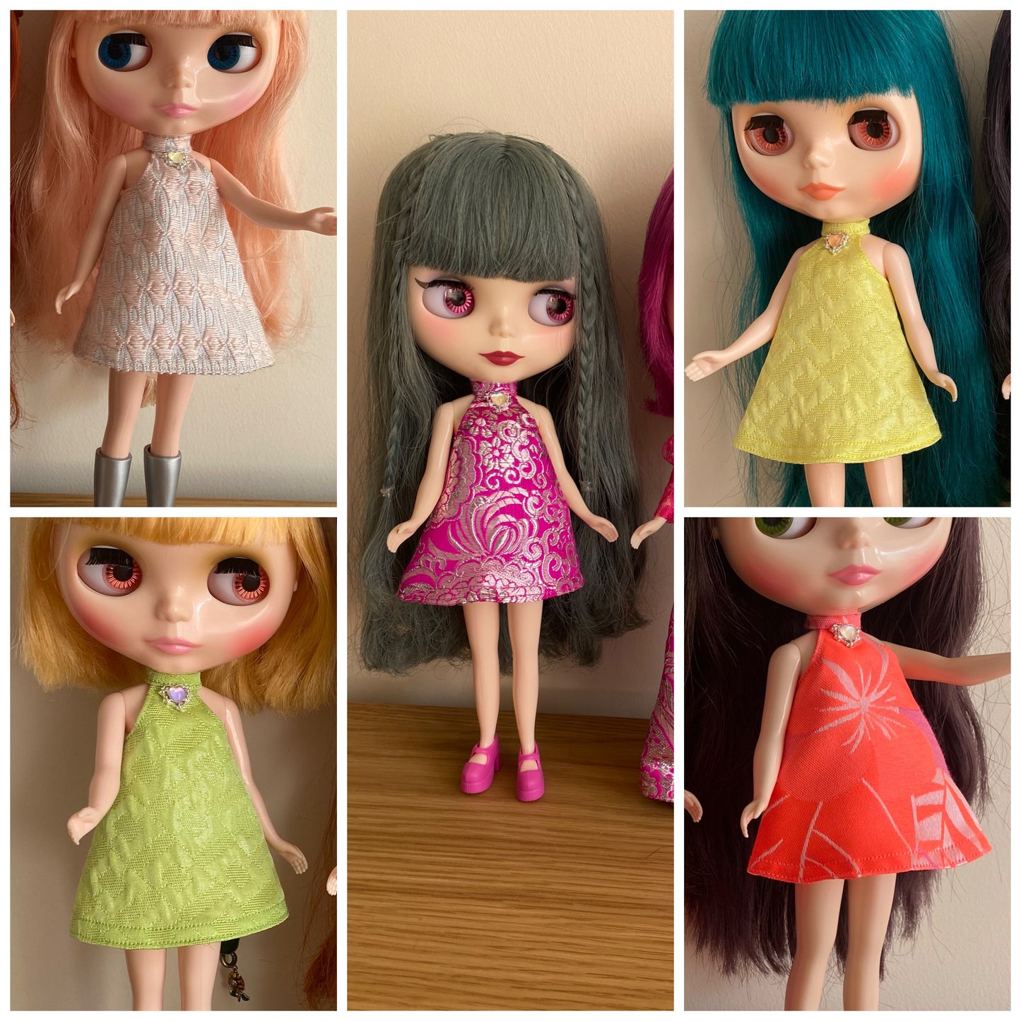 Neon Halter Mini Dress