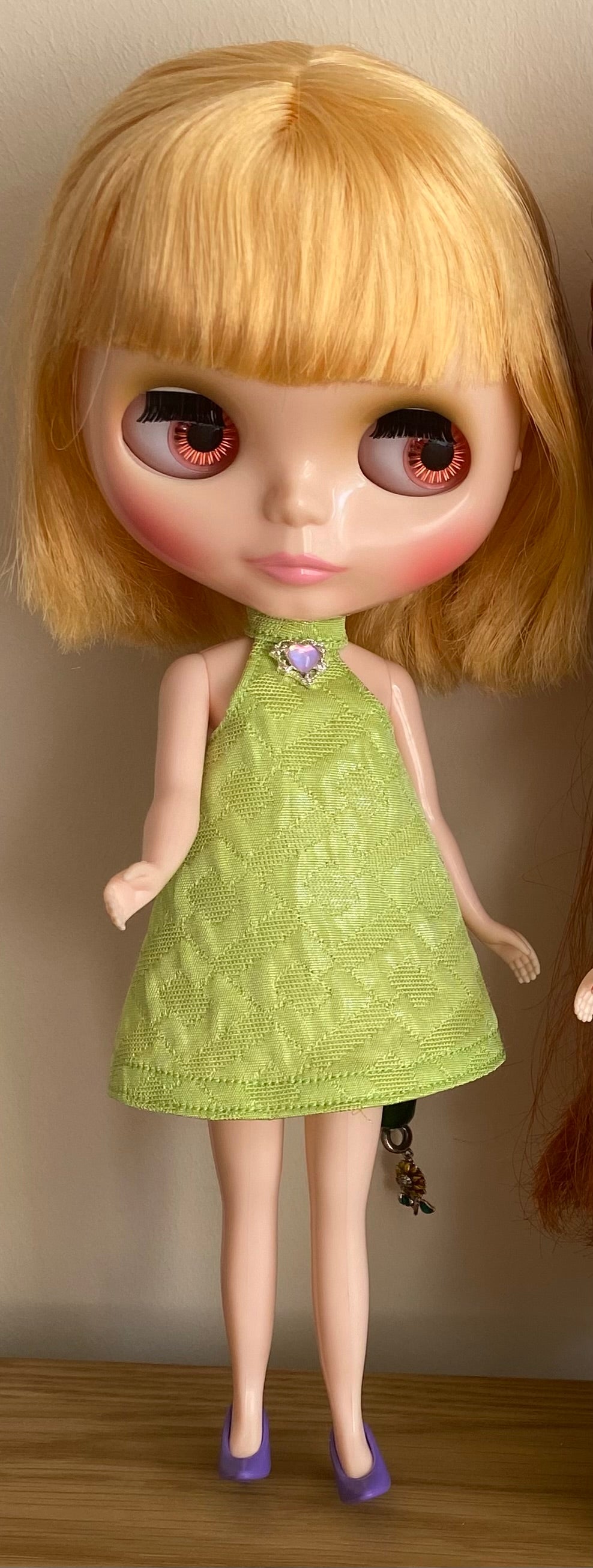 Neon Halter Mini Dress