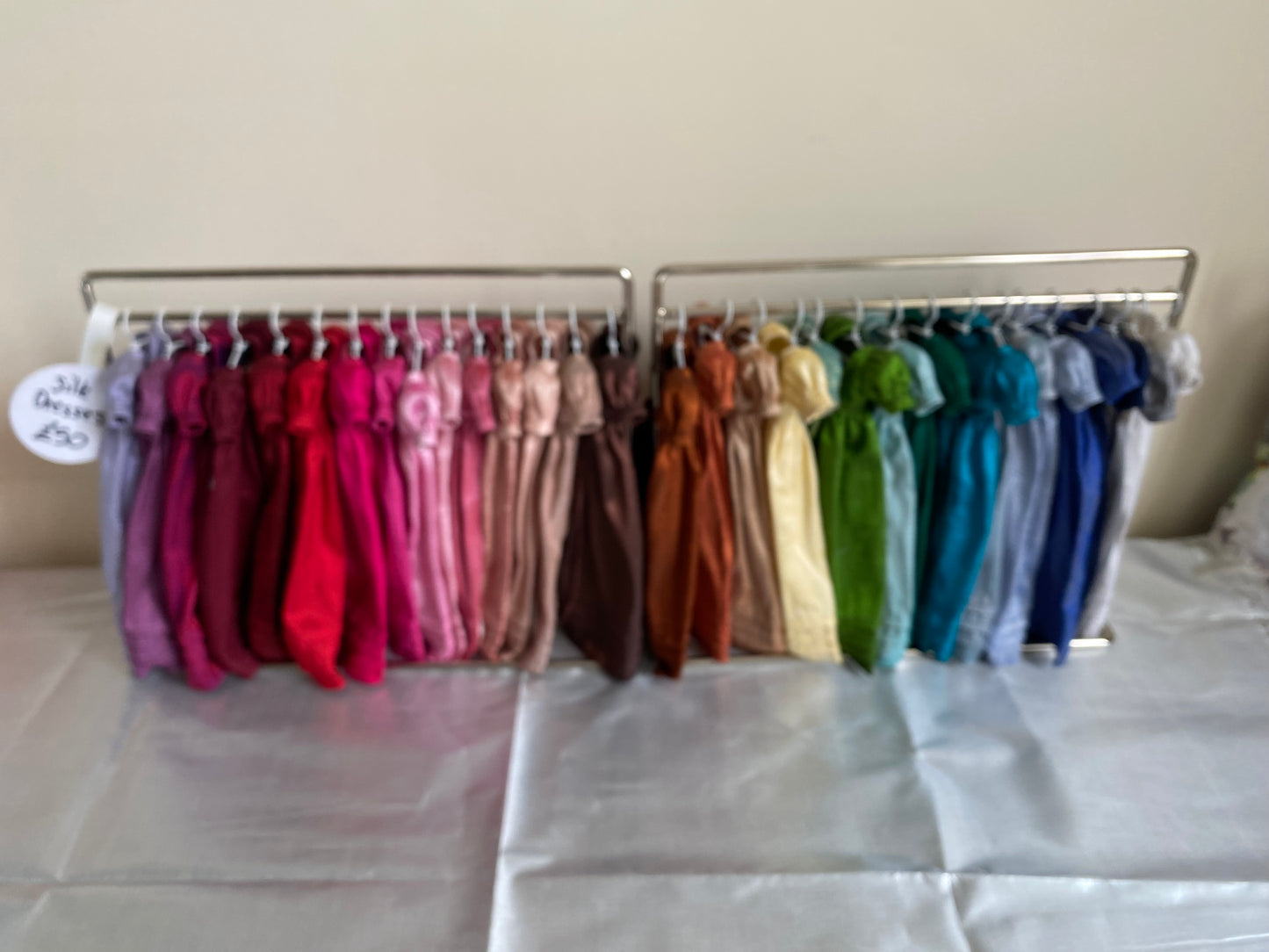 Silk Dupion regency style dress