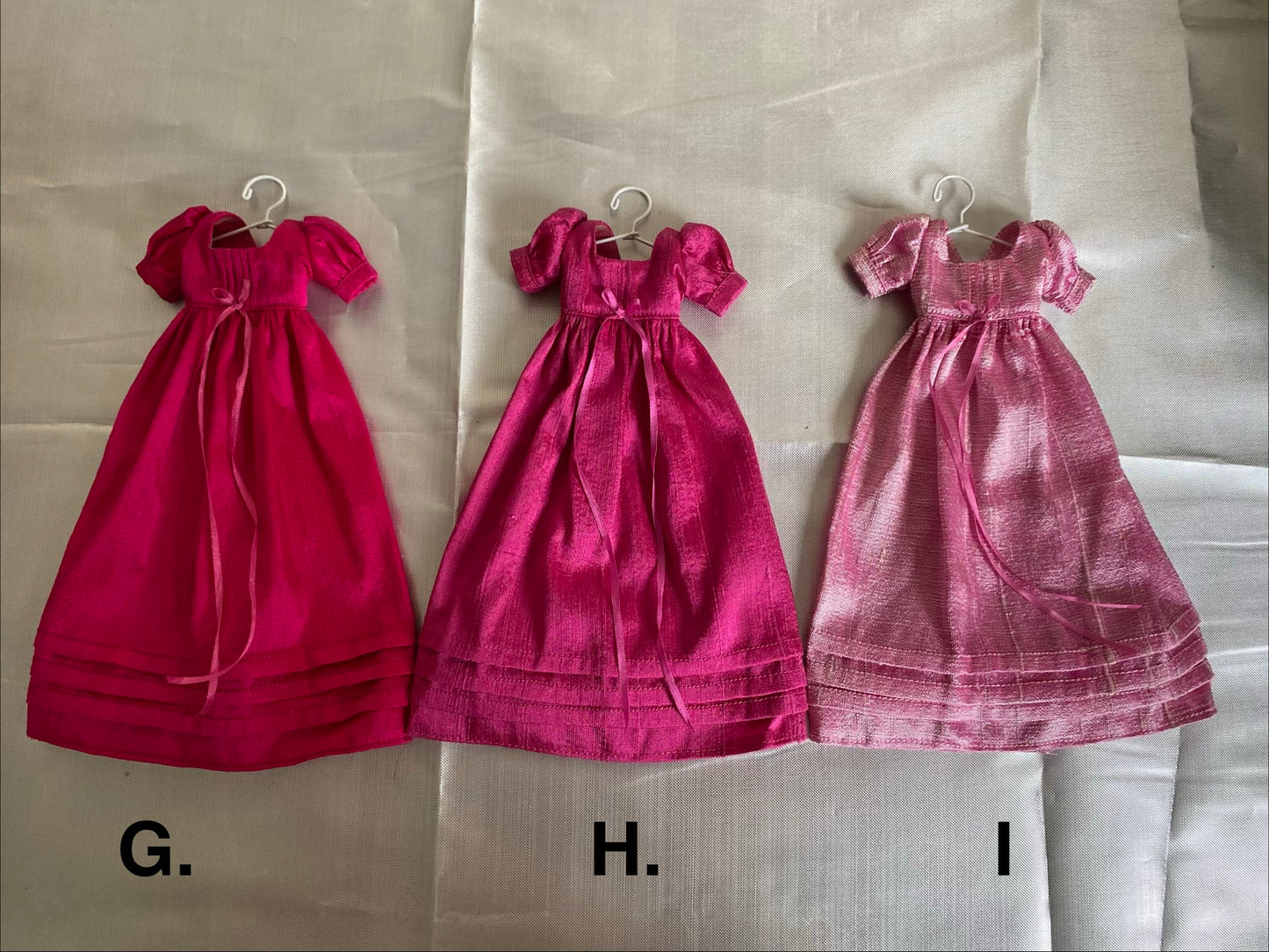 Silk Dupion regency style dress