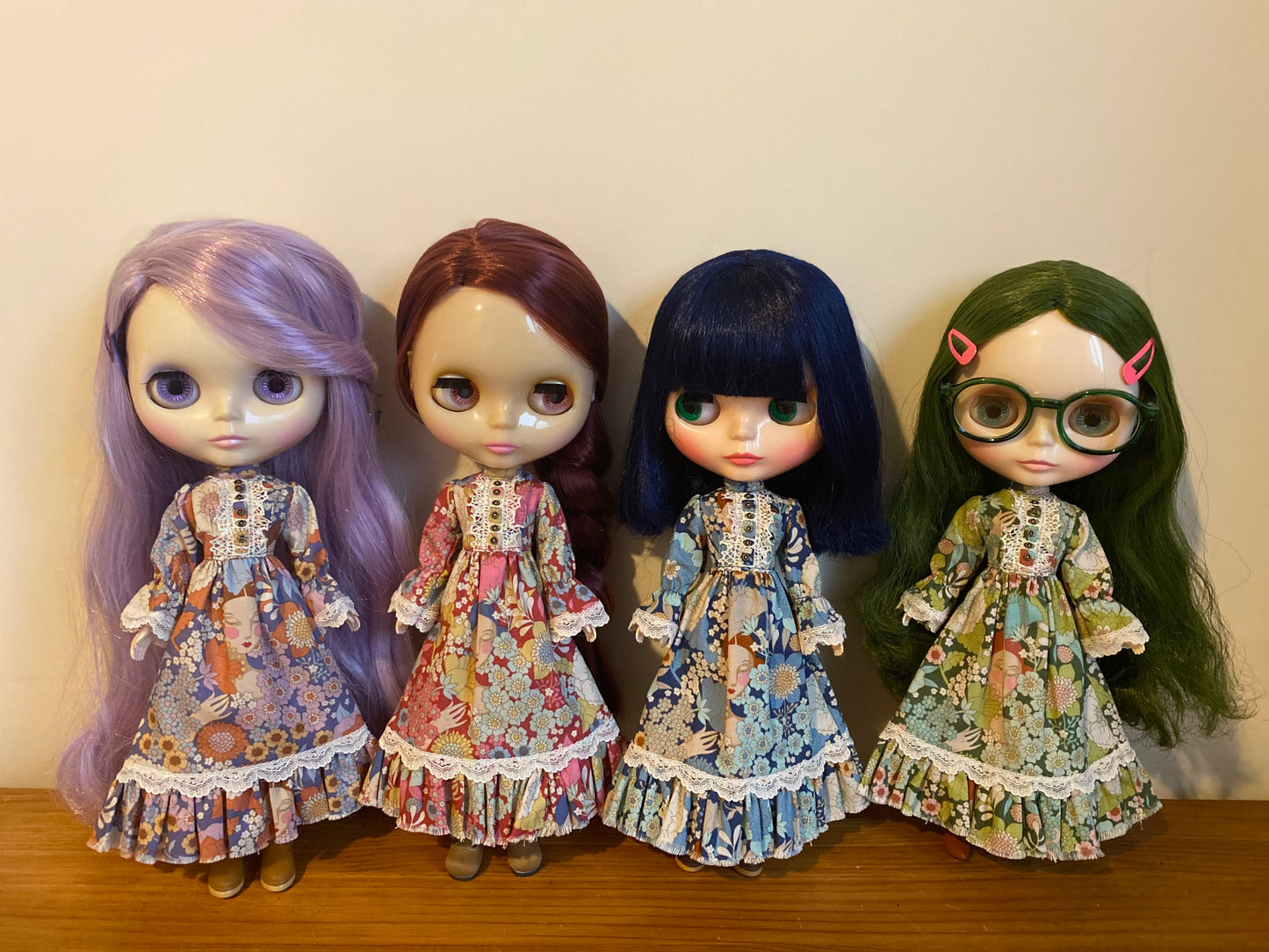 Tilda WallflowerFaces Print Prairie Dress