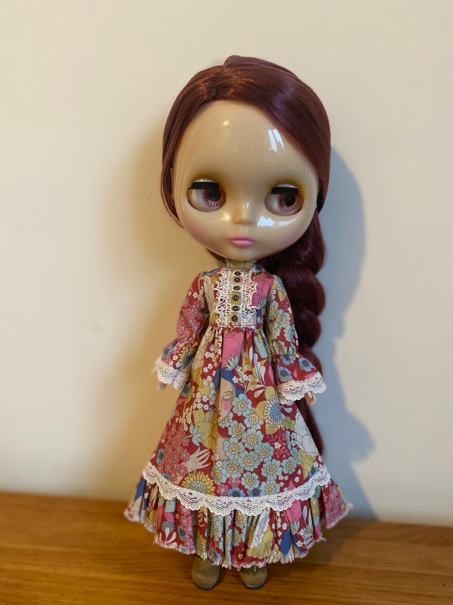 Tilda WallflowerFaces Print Prairie Dress