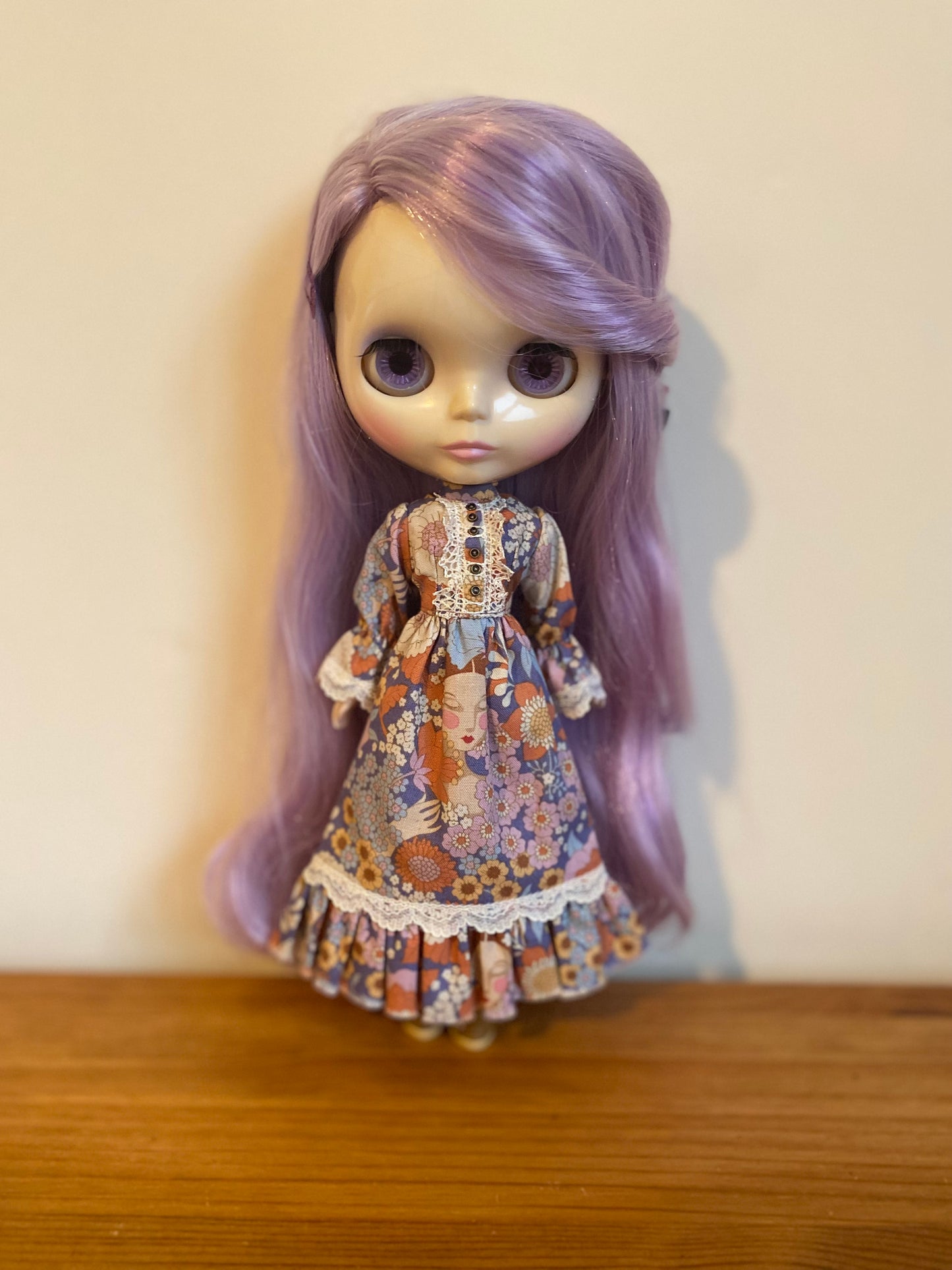 Tilda WallflowerFaces Print Prairie Dress