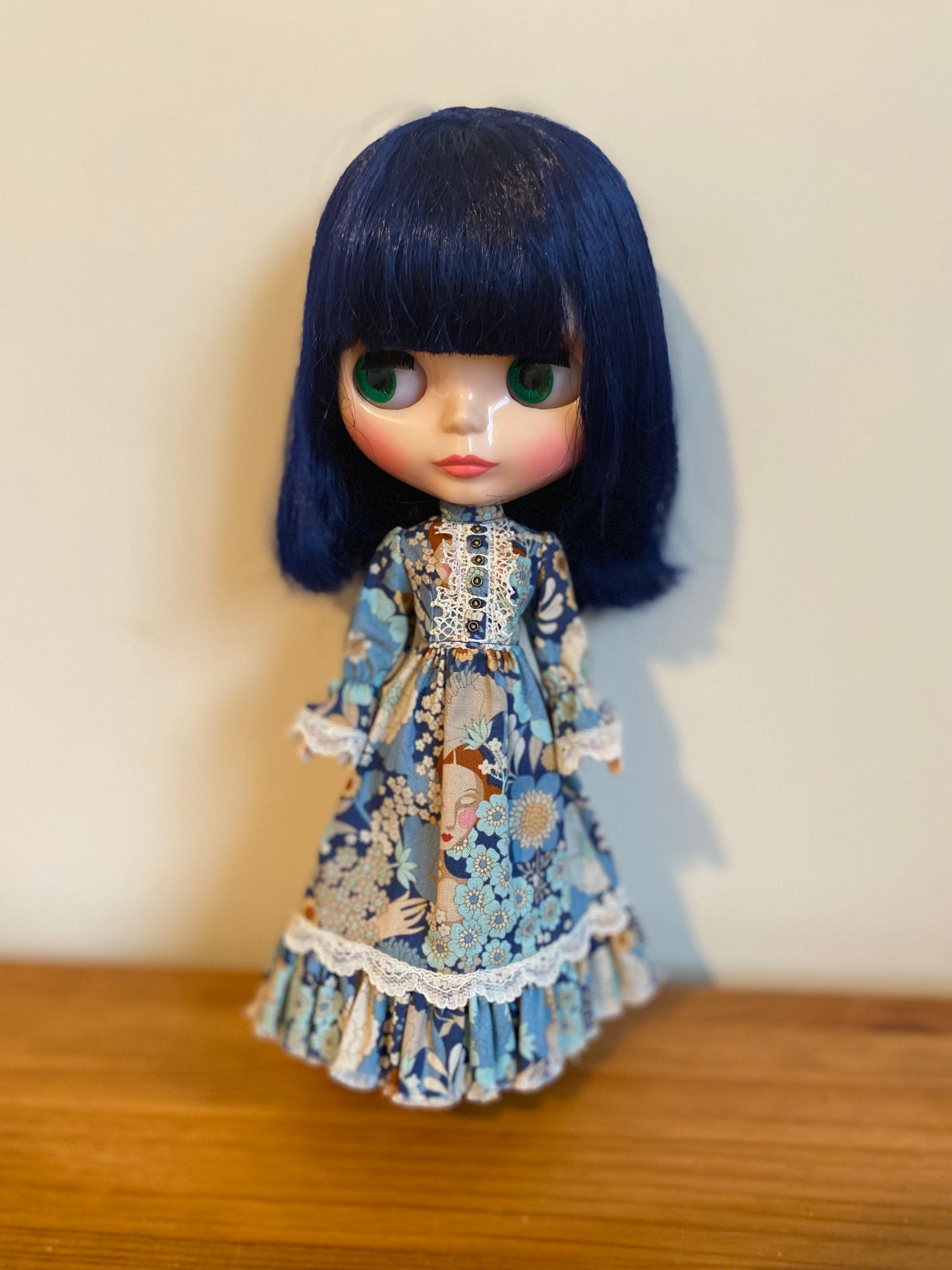 Tilda WallflowerFaces Print Prairie Dress