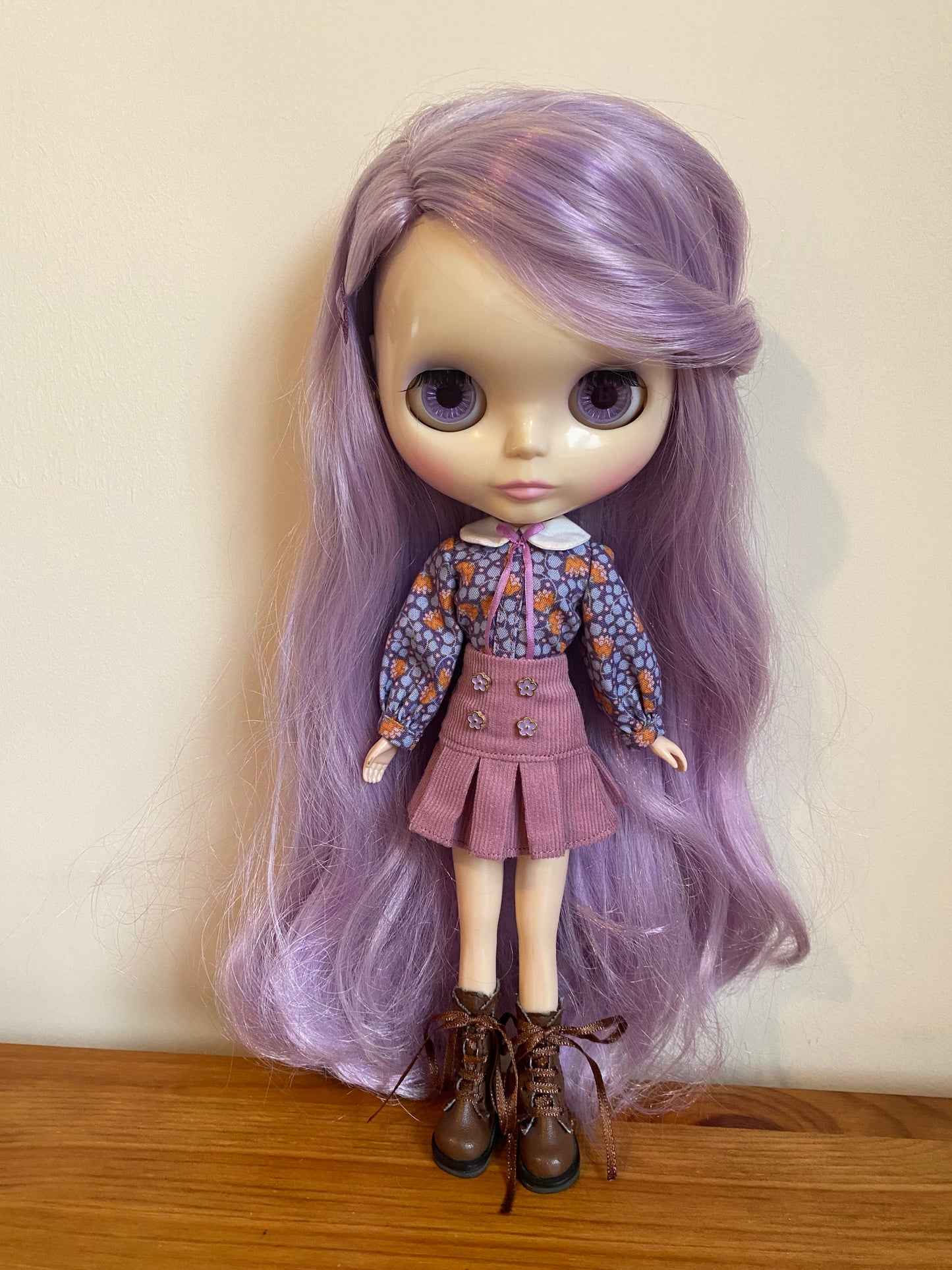 Tilda Wallflowers Blouse and Pleated Skirt