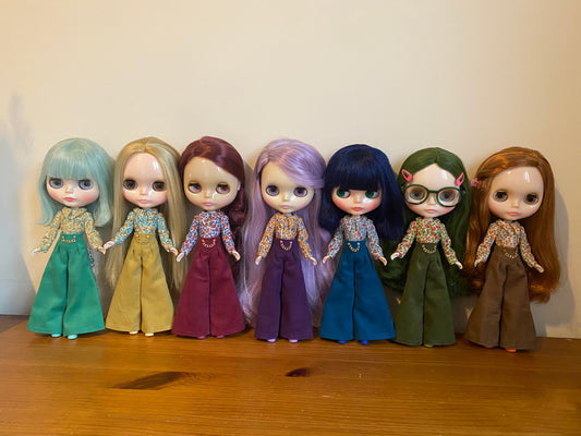 Tilda Wallflowers Shirt and wide leg trousers